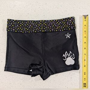 REAL ALLSTAR Cheer Uniform Shorts YL Cheerleading Rebel Athletics TOP GUN JAGS